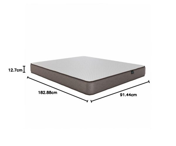 Nilkamal SLEEP Lite Dual Comfort 5 Inch Mattress | 10 Year Warranty | Reversible Design | Soft & Firm Sides | Superior HD Foam | Breathable Knitted Fabric | Bed Mattress | Single Size (72 x 36 x 5)