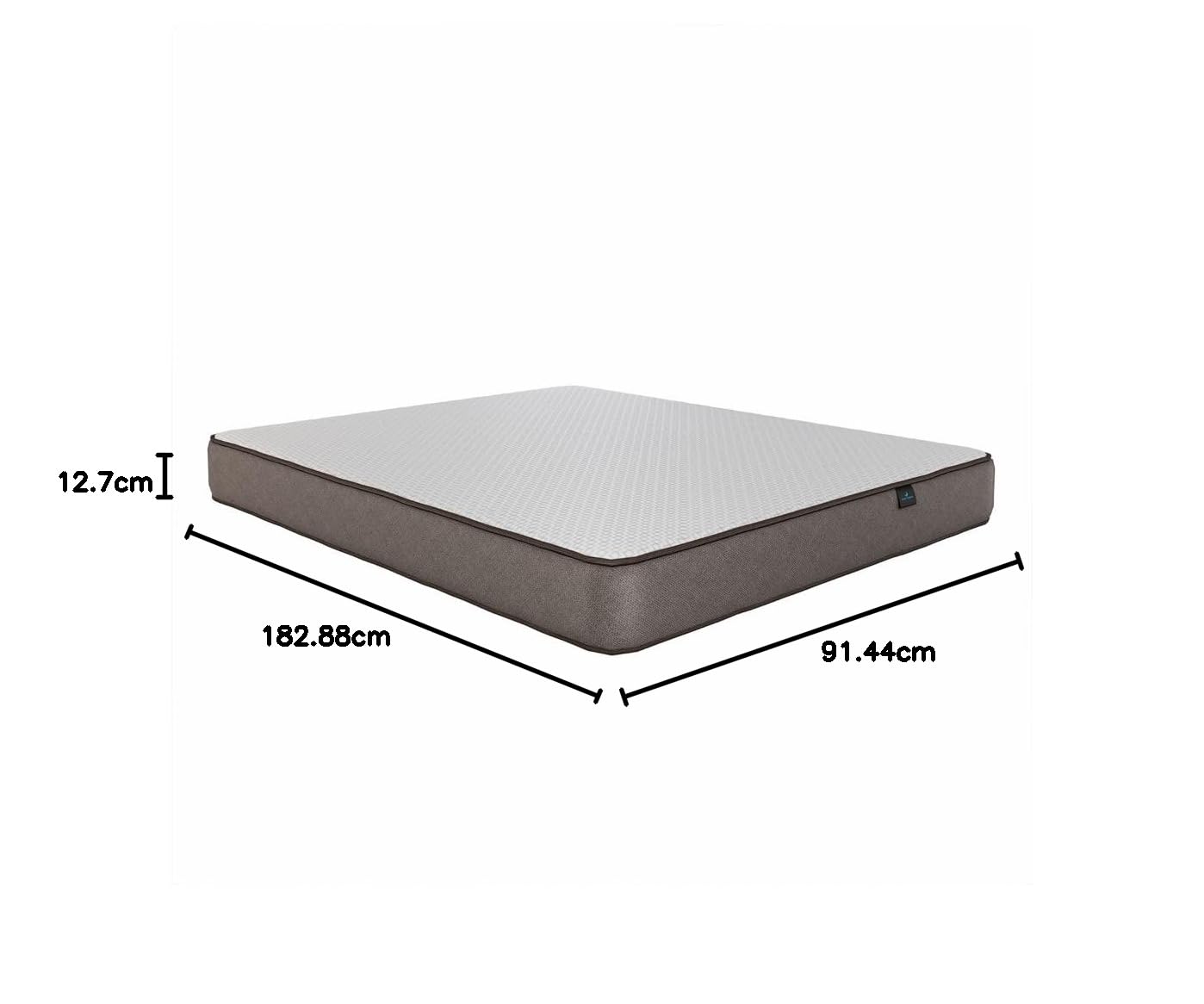 Nilkamal SLEEP Lite Dual Comfort 5 Inch Mattress | 10 Year Warranty | Reversible Design | Soft & Firm Sides | Superior HD Foam | Breathable Knitted Fabric | Bed Mattress | Single Size (72 x 36 x 5)